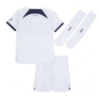 Camisa de Futebol Paris Saint-Germain Equipamento Secundário Infantil 2023-24 Manga Curta (+ Calças curtas)